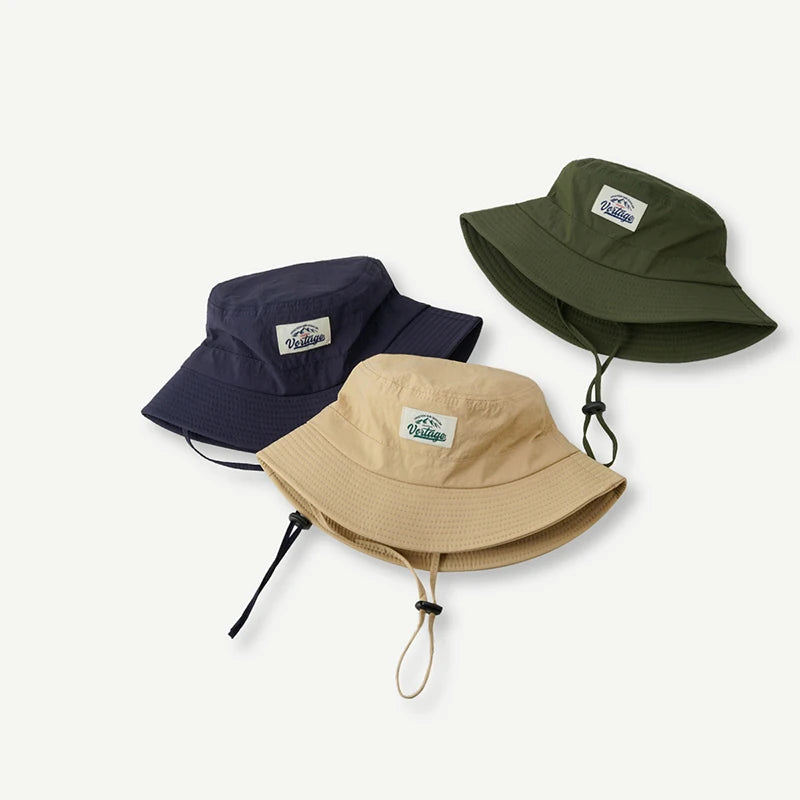 Unisex Sun Hats Outdoor Wide Brim Summer Bucket Hat Travel Hiking Fishing Jungle