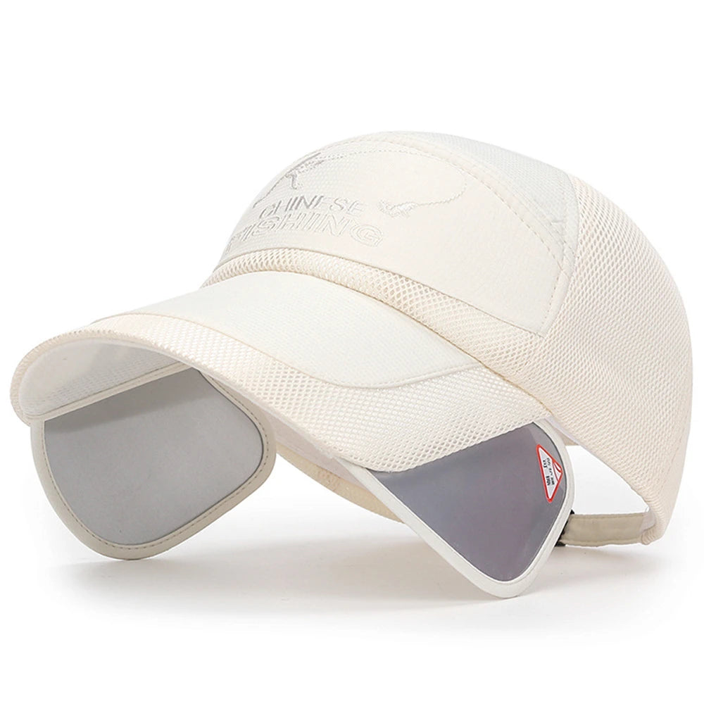 Summer Outdoor Fishing Sunscreen Baseball Cap Men's