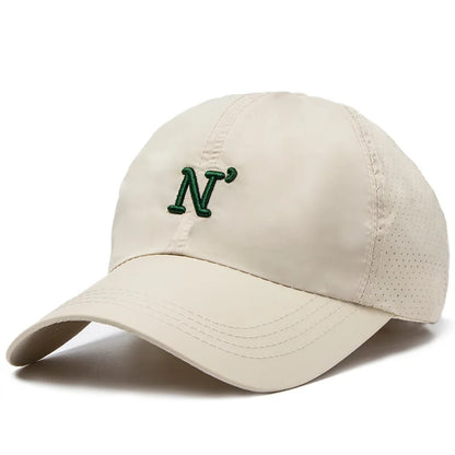 Unisex simple Letter Embroidery Baseball Cap Spring and Summer