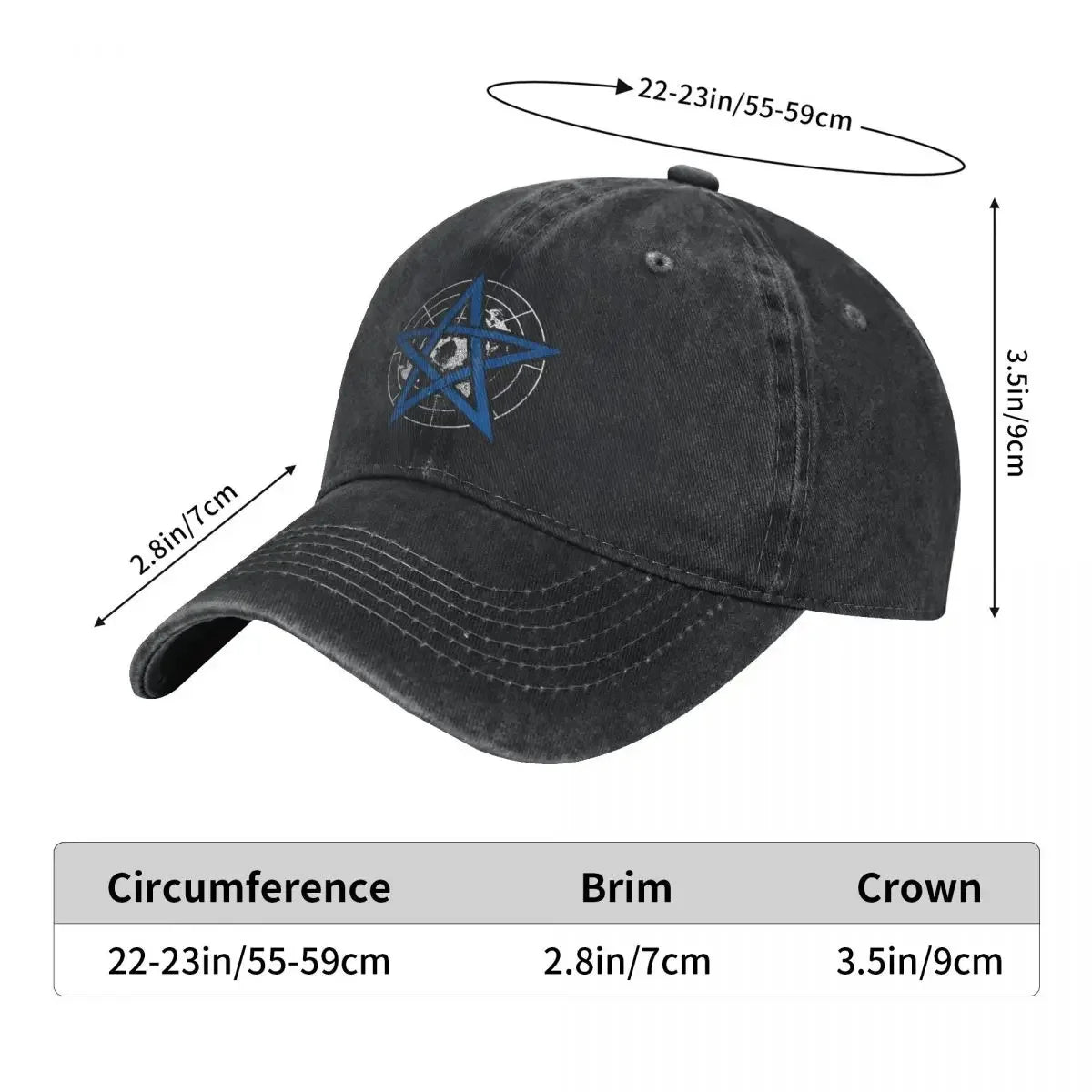 Global Occult Coalition Fashion Baseball Cap Peaked Men's Hat Women's