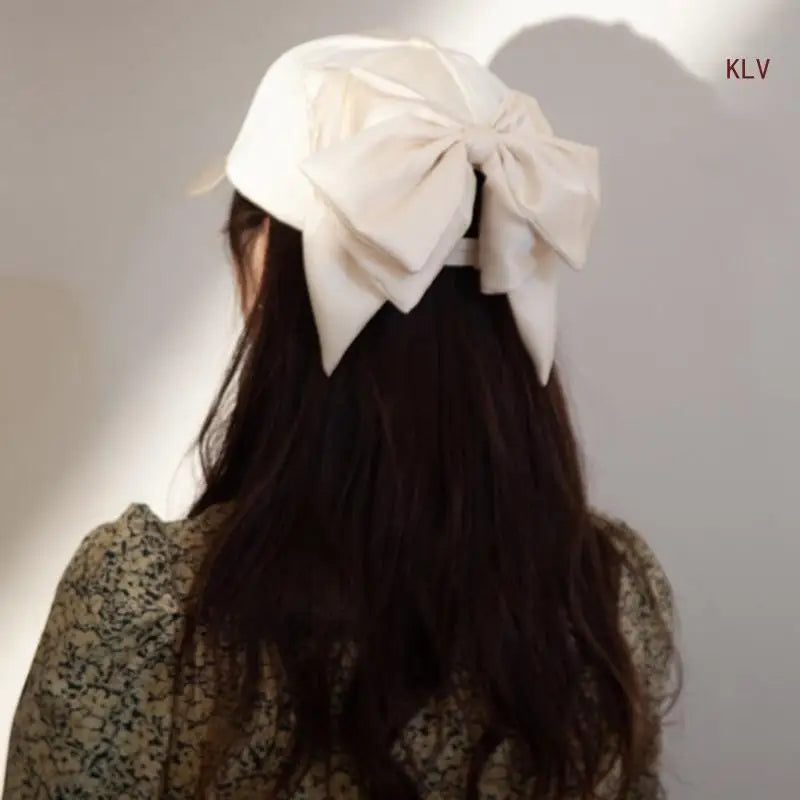 Sunproof Baseball Caps Oversize Bowknot Summer Hat