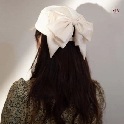 Sunproof Baseball Caps Oversize Bowknot Summer Hat