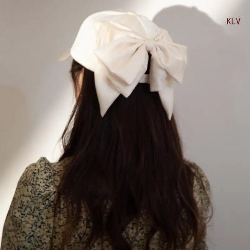 Sunproof Baseball Caps Oversize Bowknot Summer Hat