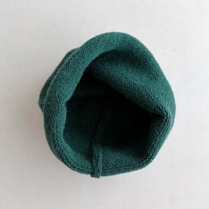 Kids Winter Hats For Newborn Boys Crochet Bonnet Toddler Girl Cap