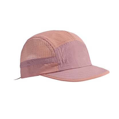 Soft Brim Breathable Peaked Cap Adjustable Lightweight Mesh Running Caps