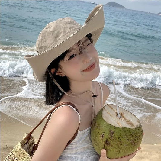 Unisex Summer Outdoor Fishing Hiking Bucket Hat