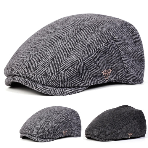 Painters Hats Autumn And Winter Warm Berets Flat Caps