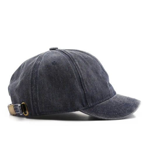Fashion Short Brim Baseball Cap Adjustable