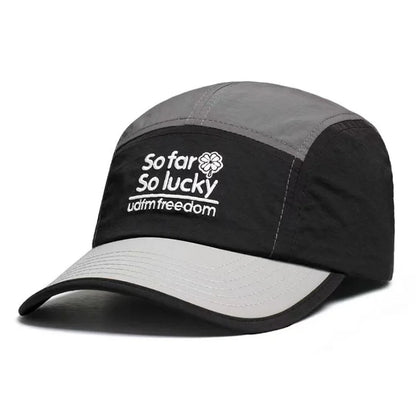 Summer Lightweight Color-Block Baseball Cap