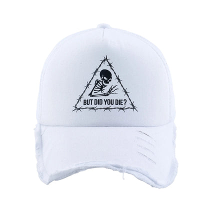 Washed Denim Baseball Cap Women Spring And Summer