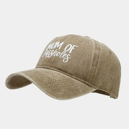 Spring And Summer Cotton Letter Print Casquette Baseball Cap