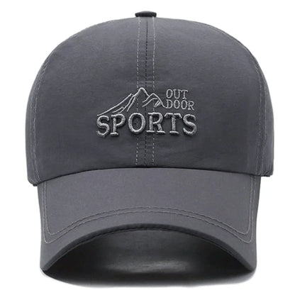 Unisex Quick-Dry Baseball Cap For Men Women