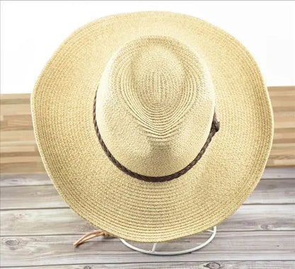 New XL Big Size 62cm Panama Jazz Straw Hat