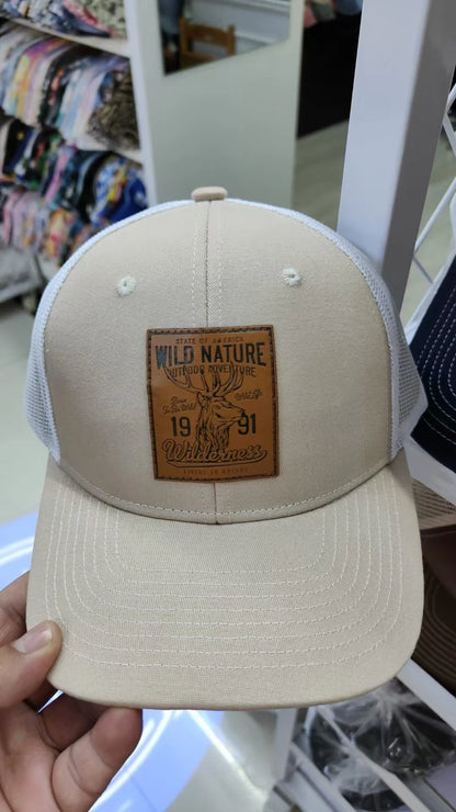 Summer Mesh Colorful camouflage Baseball Cap Women Men
