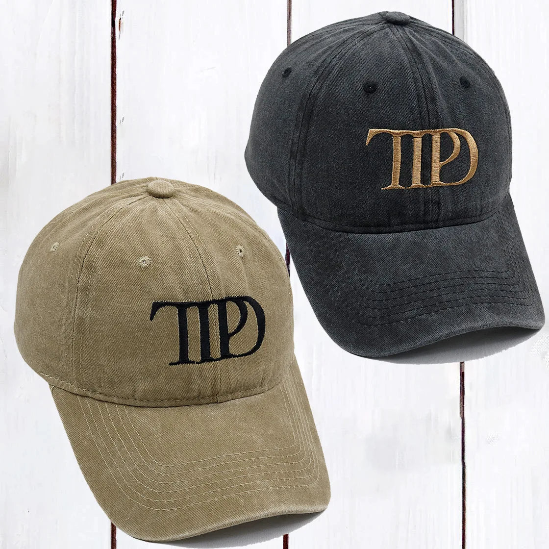 TTPD Embroidery Baseball Cap Summer Vintage Dad Hat