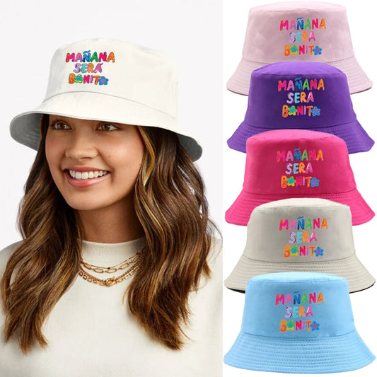 Manana Sera Bonito Print Fisherman Hat Karol G Bucket Hat