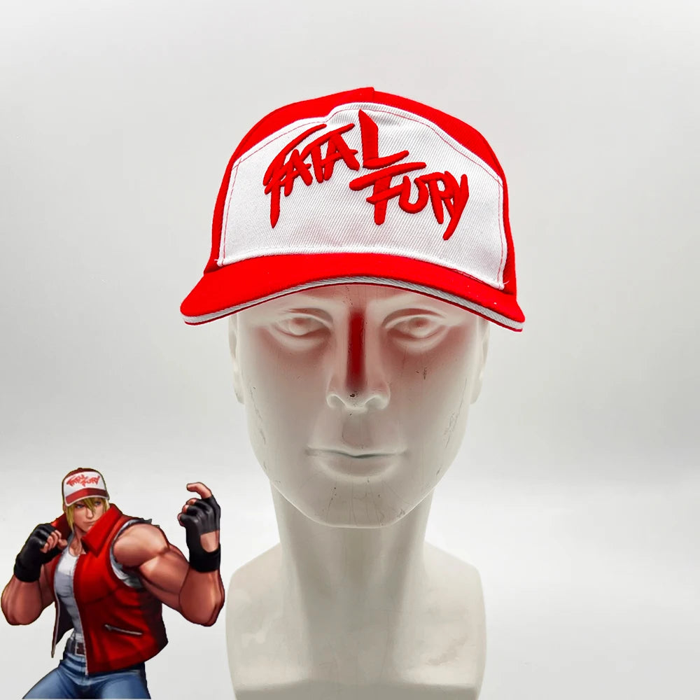 King of Fighters Fatal Fury Terry Bogard Cosplay Baseball Caps
