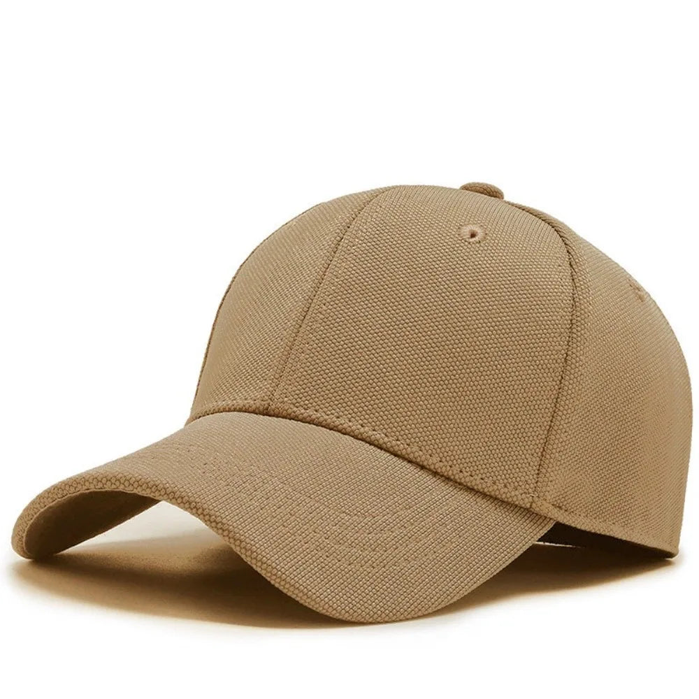 Solid-Color Unisex Breathable Baseball Cap