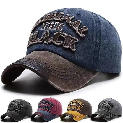 Hat Men's  Washed  Denim Cap Korean Version Outdoor