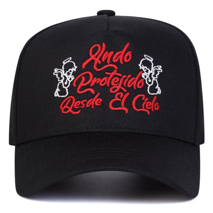 Unisex Hndo Protejido Letter Embroidery Baseball Caps Spring Autumn Sports Cap