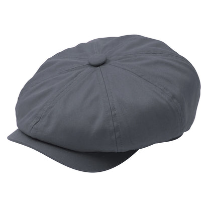 Newsboy Cap Men's Twill Cotton Hat 8 Panel Hat Baker Caps Retro