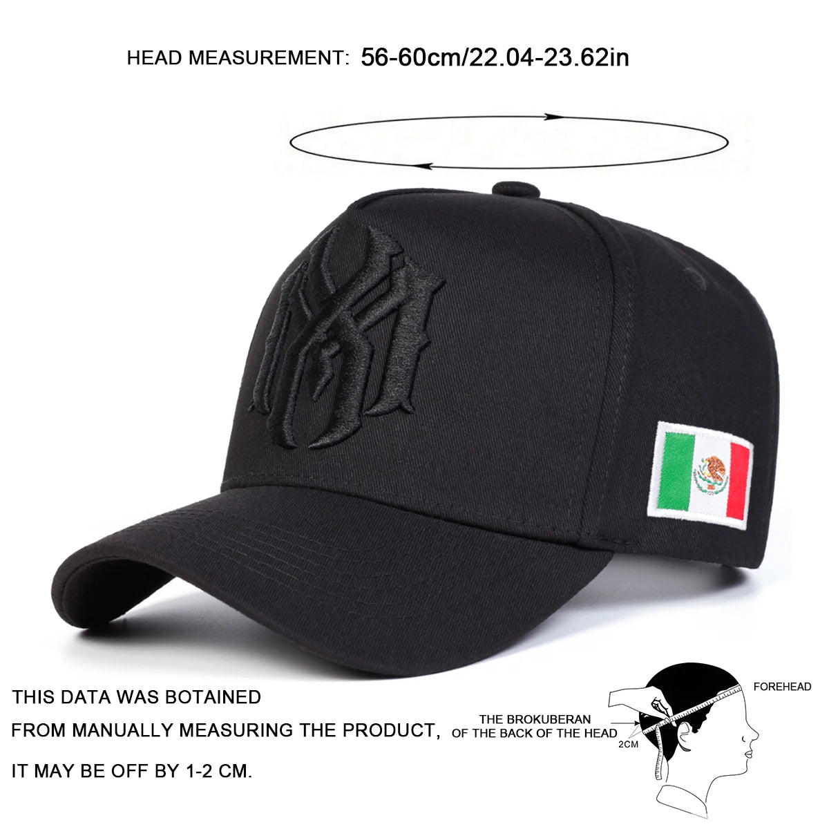Unisex MY Embroidery Baseball Caps Spring Autumn