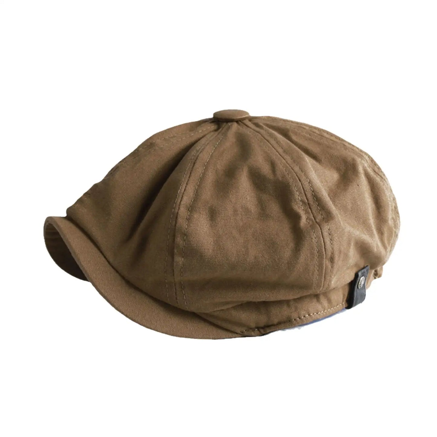 British Style Newsboy Cap Men Cotton Ascot Cap Dad Vintage New Brand Spring Flat Cap
