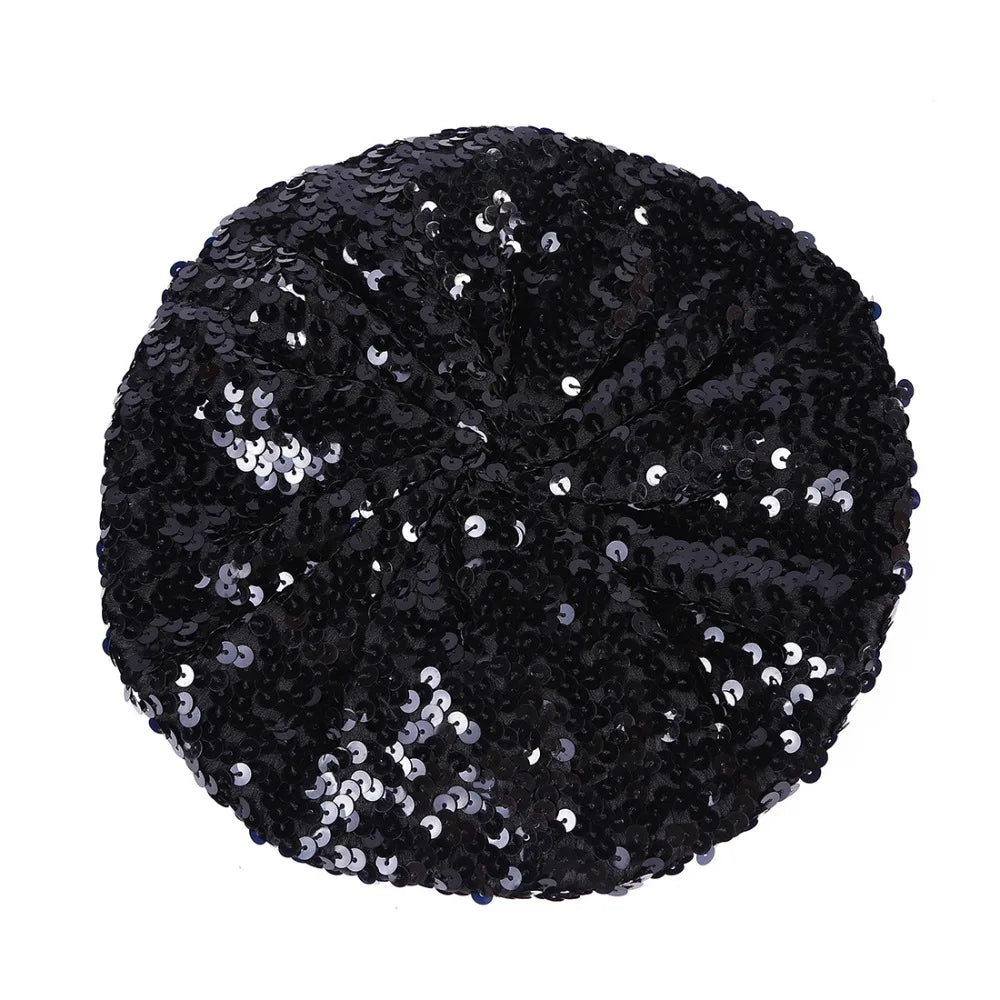 Octagonal Shape Retro Style Fashion Beret Big-Headed Cloud Painter Hat