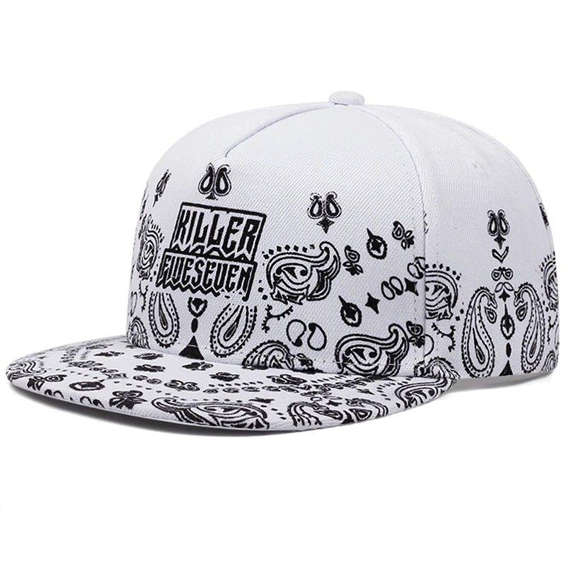 West Coast Cashew Flower Street Hip Hop Hat Outdoor Cycling Skateboard Hat