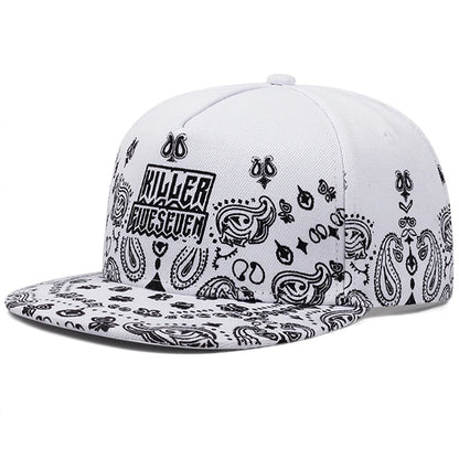 West Coast Cashew Flower Street Hip Hop Hat Outdoor Cycling Skateboard Hat