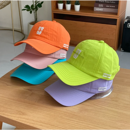Baseball Cap Curved Brim Mesh Waterproof Embroidery Letter Hat