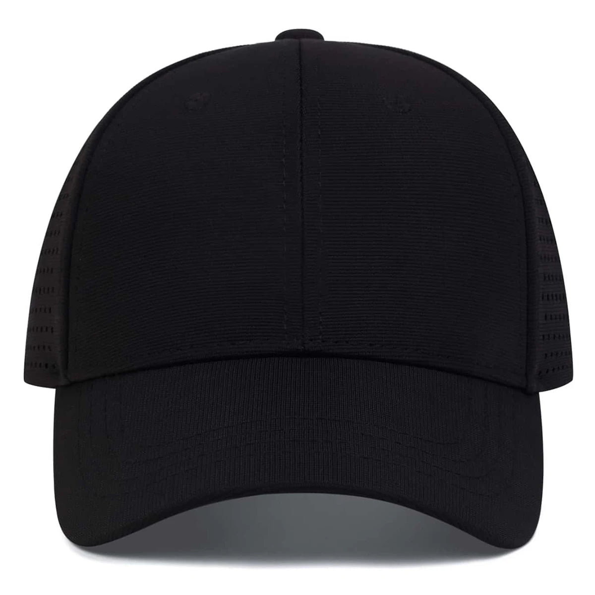 Unisex Light Board Solid Color Laser Cloth Baseball Net Caps Spring and Summer