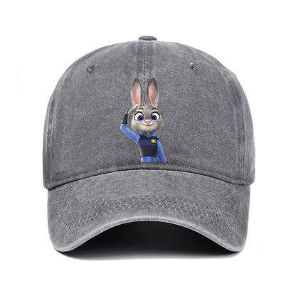 Cartoon Zootopia Three-toedSloth Baseball Cap