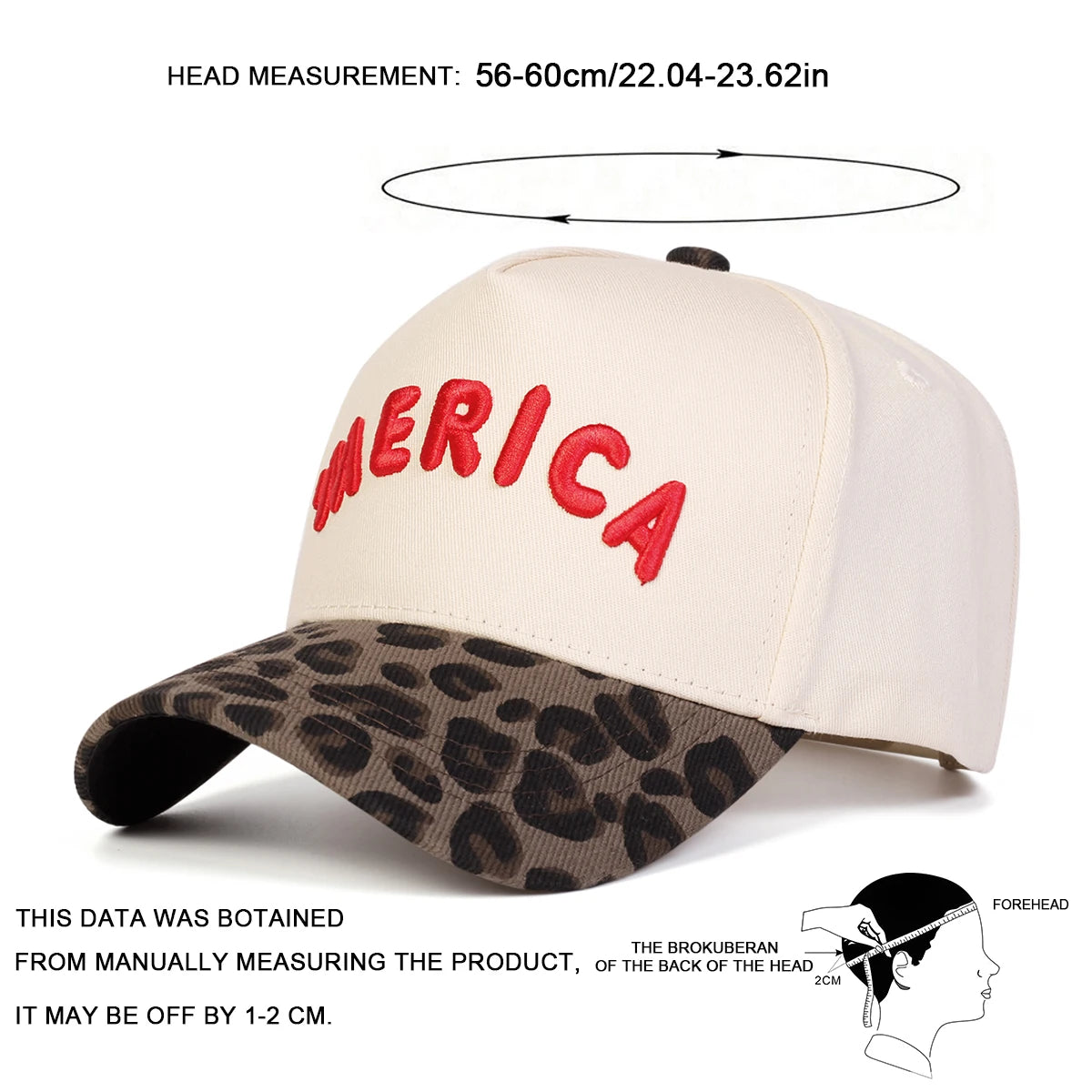 Unisex 'Merica Embroidery Baseball Caps Spring Autumn