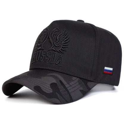 Unisex Russia Embroidery Baseball Caps Spring Autumn