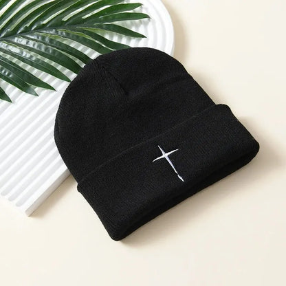 Beanie Hats Winter Knitted Cap Soft Warm Ski Hat Unisex Autumn Winter