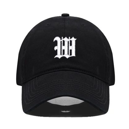 Old English Letter A-Z Embroider Baseball Cap For Men Women