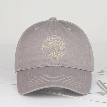 Spiritual Tree of Life Printed Soft-Peak Baseball Cap
