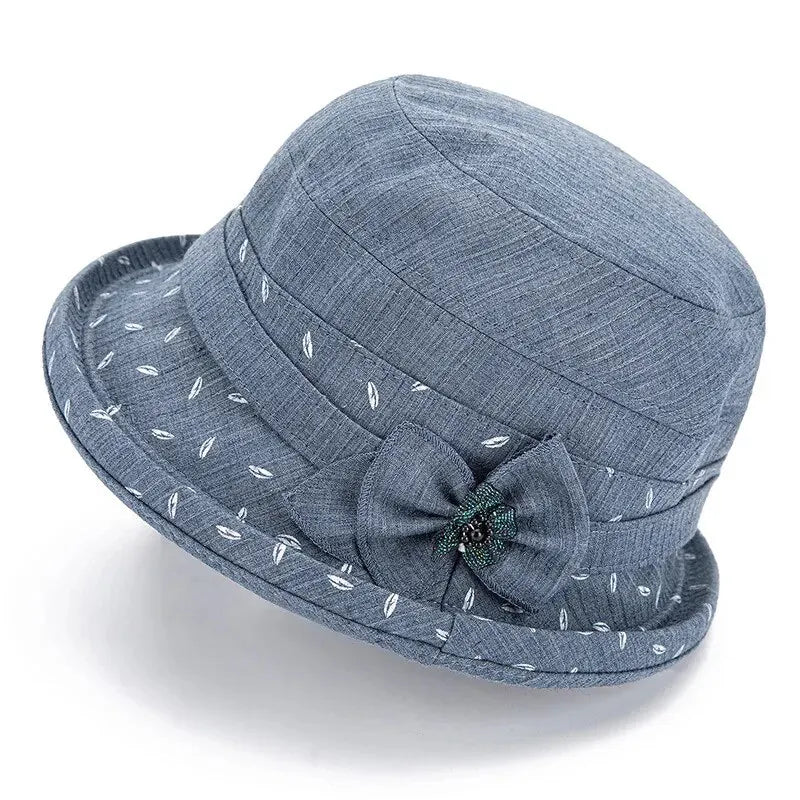 Spring And Autumn Casual Cloth Hat For The Elderly And Summer Pot Hat