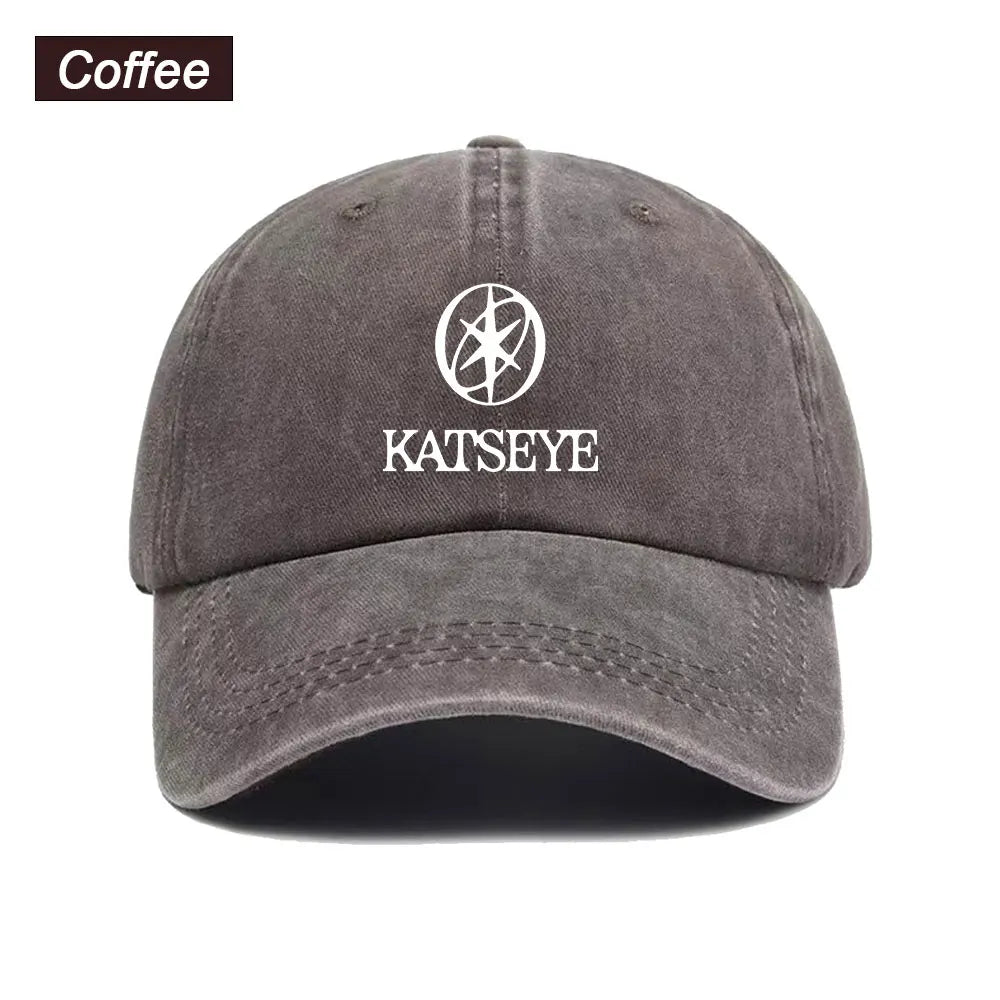 KATSEYE Baseball Cap Washed Printed Trucker Style Unisex Cotton Streetwear Korean Fashion Summer Sun Hat