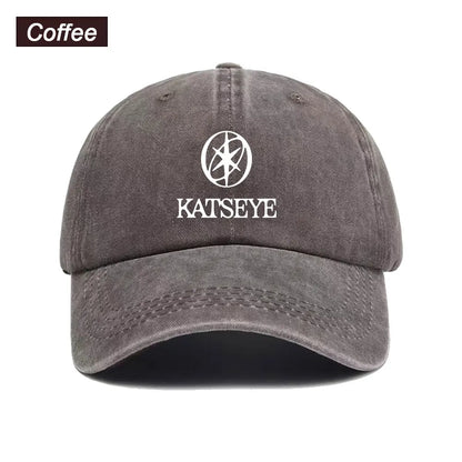 KATSEYE Baseball Cap Washed Printed Trucker Style Unisex Cotton Streetwear Korean Fashion Summer Sun Hat