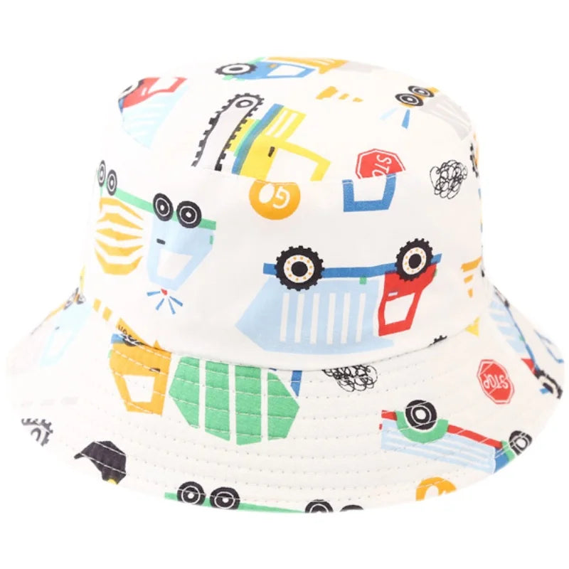 2-4 Years Summer Baby Hat Kids Cotton UV Protection Sun Cap Children