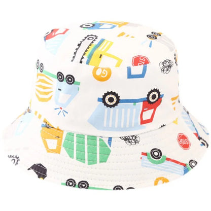 2-4 Years Summer Baby Hat Kids Cotton UV Protection Sun Cap Children