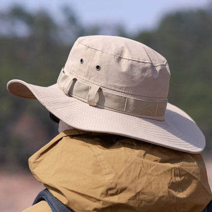 New Spring/Summer Breathable Big Eaves Fisherman Hat