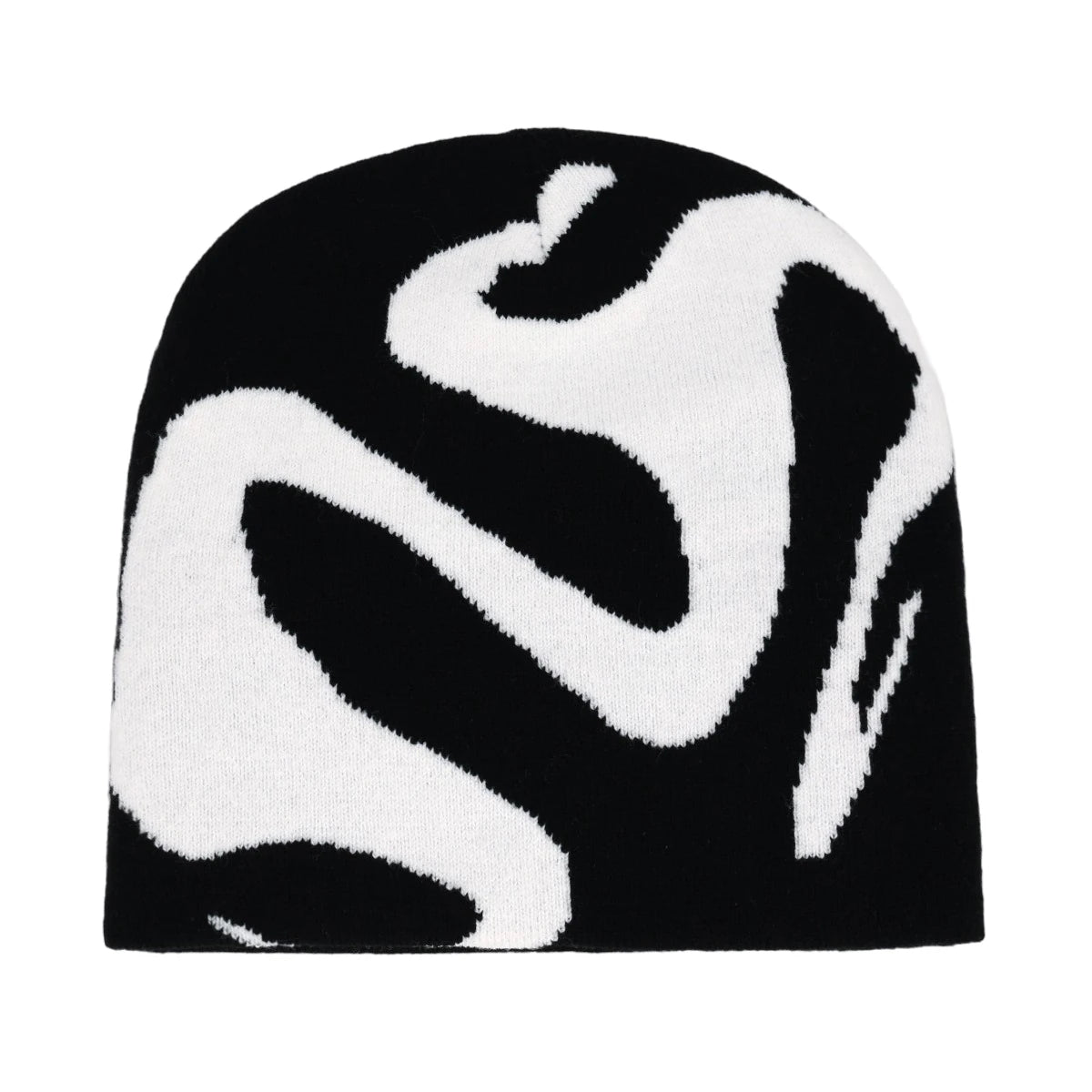 Y2K Letter Knitted Winter Autumn Beanie Cap Men Women