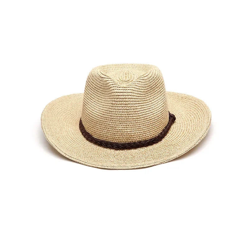 Summer Big Head XXXXL 62cm Straw Sun Hats Men Outdoor UPF 50+