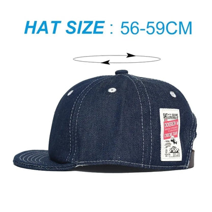 Fashion Vintage Denim Baseball Cap