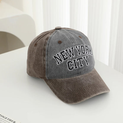 Pure Cotton Multi Color Embroidered Letter Soft Brimmed Baseball Cap For Outdoor Leisure and Sun Protection Beanie Cap