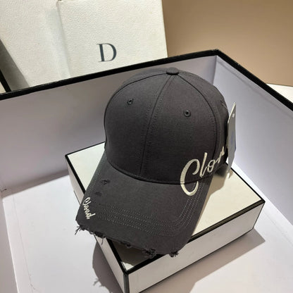 Vintage Letter Embroidery Baseball Cap