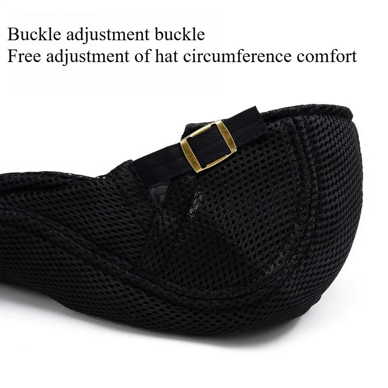 Perforated Mesh Bucket Hat Breathable Beret Women's Korean Style